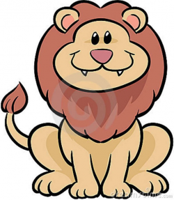 Cute Easy to Draw lion | Cute Lion Illustration | Art projects ...