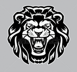Fierce Lion stock vector - Clip Art Library