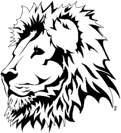 Lion Head Pictures - ClipArt Best | Sunday School | Animal stencil ...