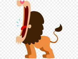 Lion, Drawing, Cartoon, transparent png image & clipart free download