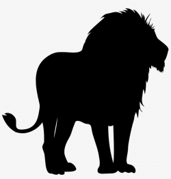 Download Png - Clipart Silhouette Lion Transparent PNG - 1021x1024 ...