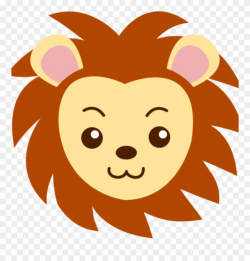 Cute Lion Clipart Lions Head Cute Clipart Music Clipart - Cartoon ...