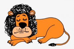 Sleeping lion clipart 8 » Clipart Portal