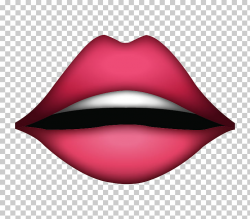 Emoji Lip Kiss Sticker Mouth, lips PNG clipart | free ...