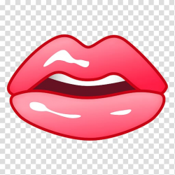 Lip Mouth Emoji Smile Tongue, mouth transparent background ...