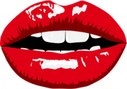 239 kiss lips clip art free | Public domain vectors