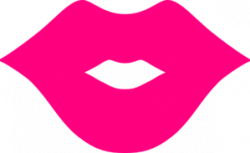 Pink Lips Clip Art at Clker.com - vector clip art online, royalty ...