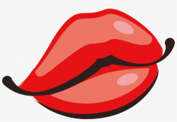 Svg Library Blowing A Kiss Clipart - Animated Lips Cute Transparent ...