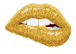Lip Clipart Sparkling - Free Biting Lips Svg Free PNG Images ...