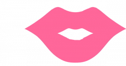 Pink lips clipart 6 » Clipart Station