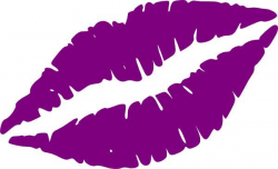 Purple lips clipart 3 » Clipart Portal