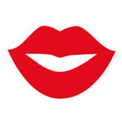 Best Lips Clip Art | Free Clipart Picture of Red Lips in a Smile ...