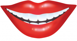 Free Smiling Lips, Download Free Clip Art, Free Clip Art on Clipart ...
