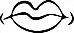Black And White Lips PNG Transparent Black And White Lips.PNG Images ...
