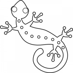 Lizard clip art at clker vector free - WikiClipArt