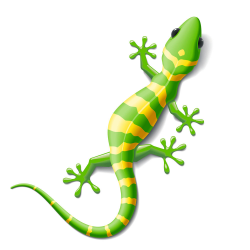 Cartoon Lizard Clipart - Clip Art Bay