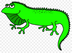 Lizard Green iguana Clip art - Iguana Cliparts