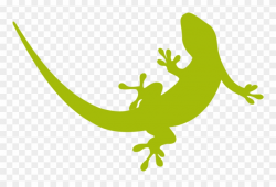 Gecko Clipart Svg - Transparent Background Reptile Clipart ...