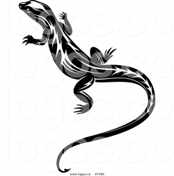 Royalty Free Clip Art Vector Logo of a Black and White ...