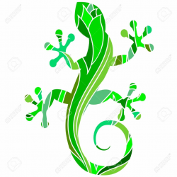 Stock Vector | Cute lizard, Lizard tattoo, Lizard image