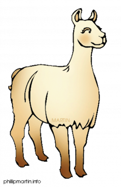 Llama clip art cartoon free clipart images 4 - Clipartix