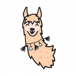 Llama head clipart 6 » Clipart Portal