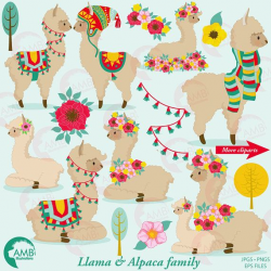 Alpaca clipart mexican, Alpaca mexican Transparent FREE for download ...