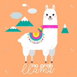 Llama Clipart to printable to – Free Clipart Images