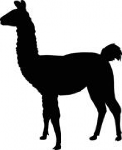 llama silhouette - Google Search | pretty random things | Clip art ...