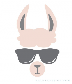 Llama with sunglasses clipart 3 » Clipart Station