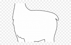 Llama Clipart Black And White - Silhouette - Png Download (#1022718 ...