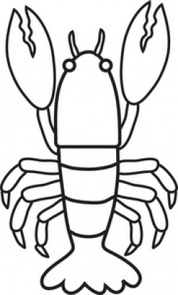 Lobster Clipart Black And White | Free download best Lobster ...
