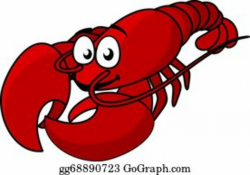 Lobster Clip Art - Royalty Free - GoGraph