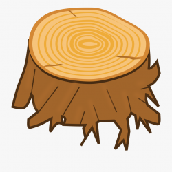Wood Log Clipart - Tree Trunk Clipart , Transparent Cartoon ...