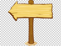 Wood Cartoon Nail , Cartoon wood sign, brown wood log arrow ...