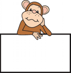 Clipart monkey sign, Clipart monkey sign Transparent FREE ...