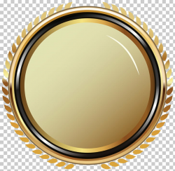 Badge , Gold Oval Badge Transparent , round yellow log o PNG ...