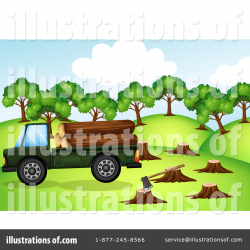 Logging Clipart #1466307 - Illustration by Graphics RF