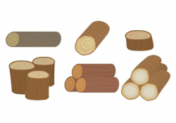 Wood Logs Vector - Download Free Vectors, Clipart Graphics ...