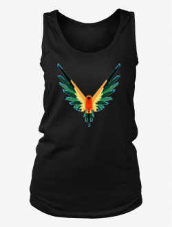 Maverick Bird Color Merch Logan Paul Womens Tank Top - New3 ...