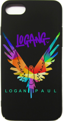 $3.78 - Logan Paul Maverick Rainbow Bird Logo Hard Phone ...