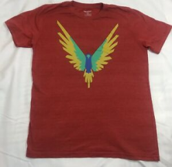 Details about Logan Paul MAVERICK logo T-shirt - Men\'s Size Medium Red
