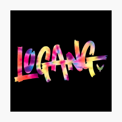 logang logan paul logo | Photographic Print