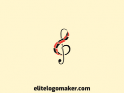 Feather + Musical Note Logo
