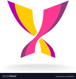 Butterfly bright colors elegant logo Two