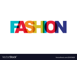 Fashion phrase overlap color no transparency