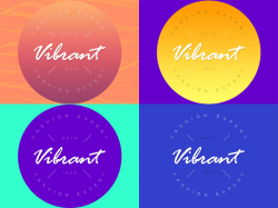 Vibrant Logos by Sanjay MS on Dribbble