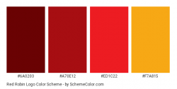 Red Robin Logo Color Scheme » Brand and Logo » SchemeColor.com