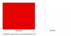 Vodafone Logo Color Scheme » Brand and Logo » SchemeColor.com