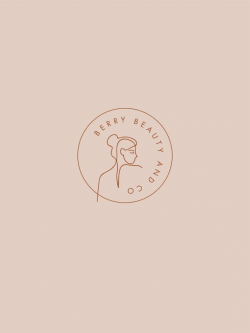 Berry Beauty & Co | Logos design, Logo design inspiration ...